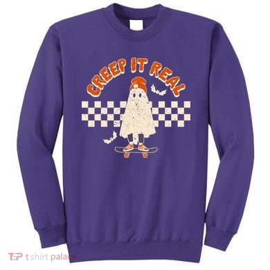 Retro Halloween Comfort Colors Shirt, Creep It Real Sweatshirt