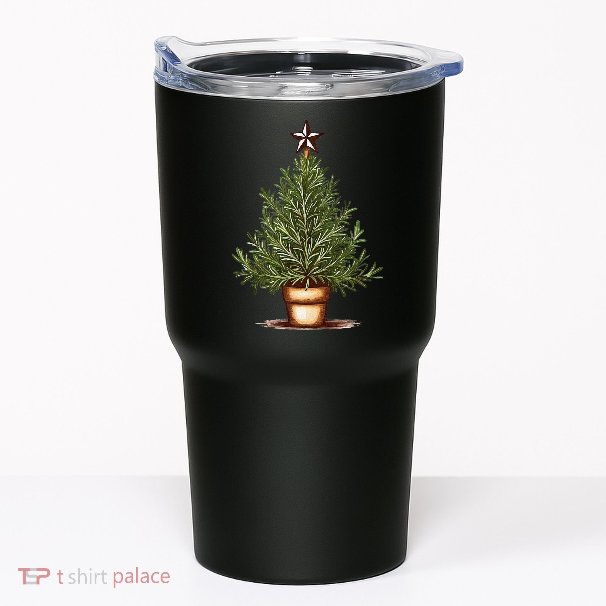 Rosemary Herb Christmas Tree Tumbler