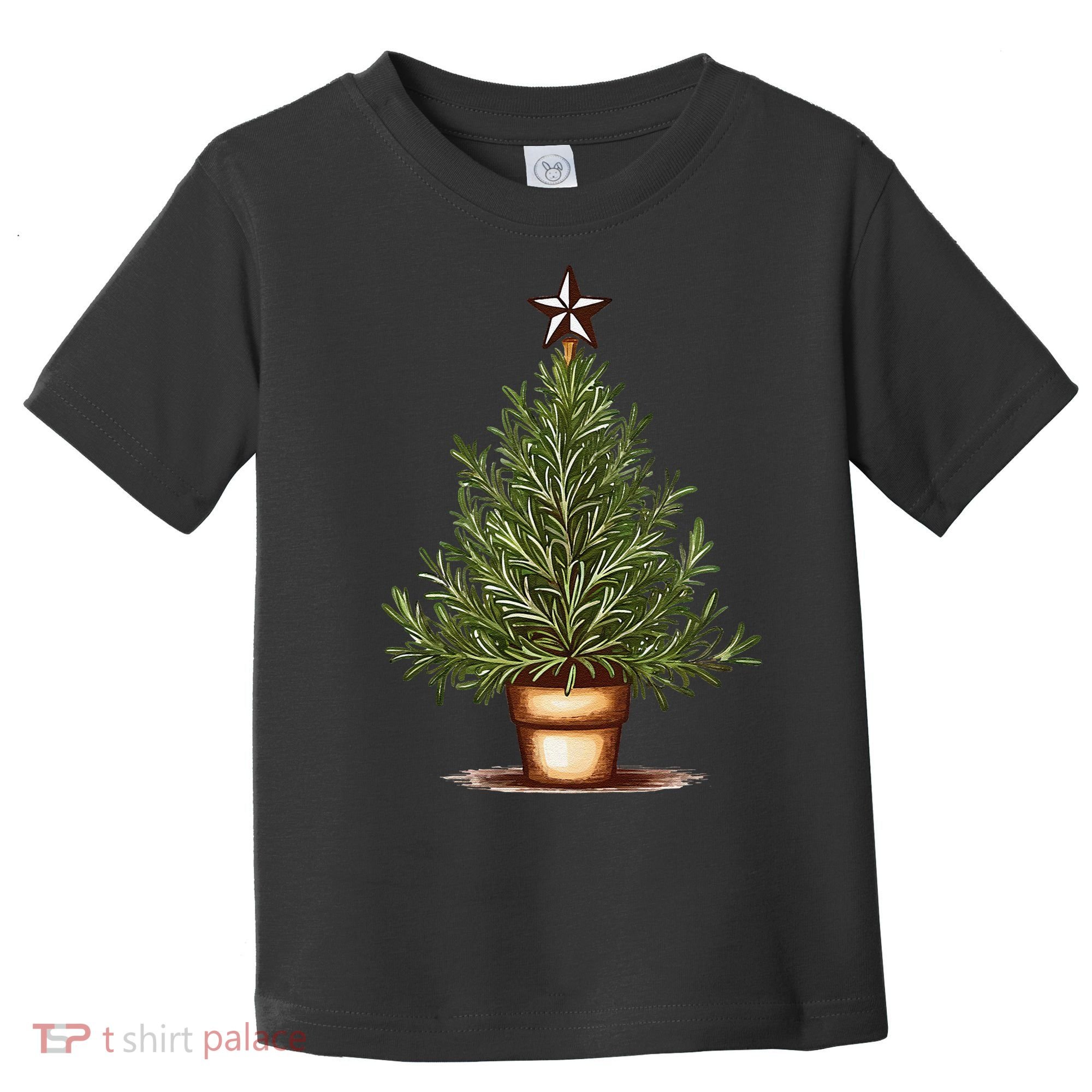 Rosemary Herb Christmas Tree Toddler T-Shirt