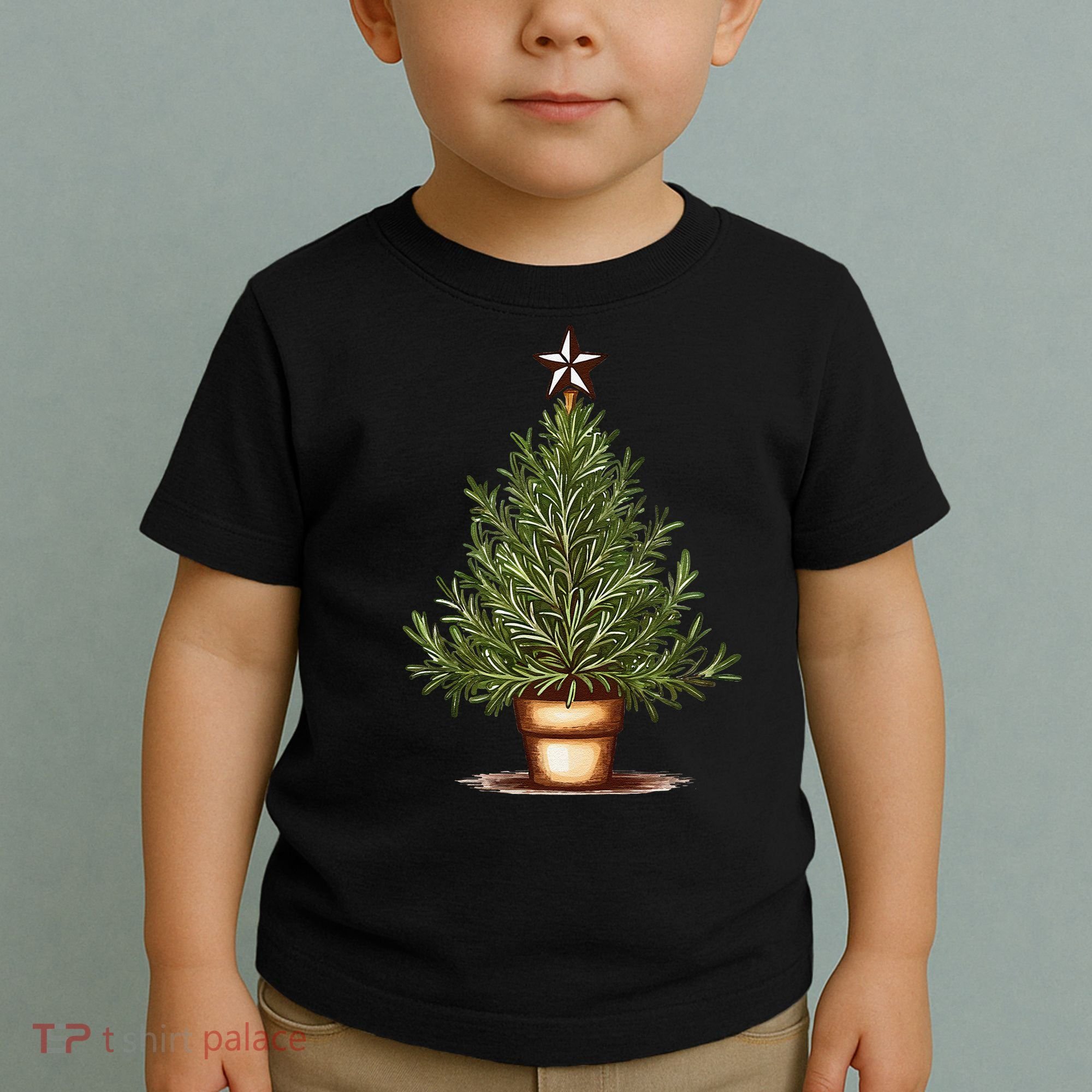Rosemary Herb Christmas Tree Toddler T-Shirt