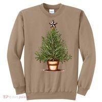 Rosemary Herb Christmas Tree Sweatshirt thumb 0
