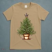 Rosemary Herb Christmas Tree T-Shirt thumb 5