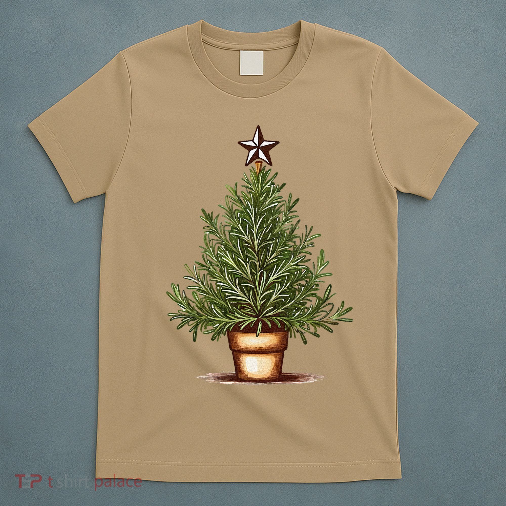 Rosemary Herb Christmas Tree T-Shirt
