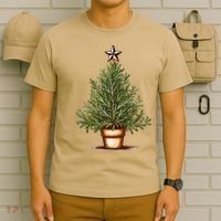 Rosemary Herb Christmas Tree T-Shirt thumb 6