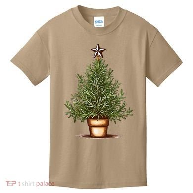Rosemary Herb Christmas Tree Kids T-Shirt