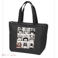 Retro Halloween Creepy Legends Killers Mugshots Horror Fan Tote Bag thumb 3