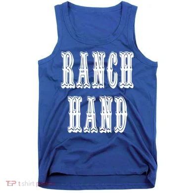 Ranch Hand Cute Gift Tank Top