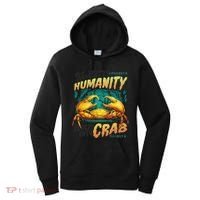 Reject Humanity Crab Horror Crab Horror Funny Meme Women's Hoodie thumb 0