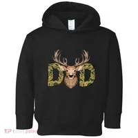 Retro Hunter Dad Deer Hunting Toddler Hoodie thumb 0