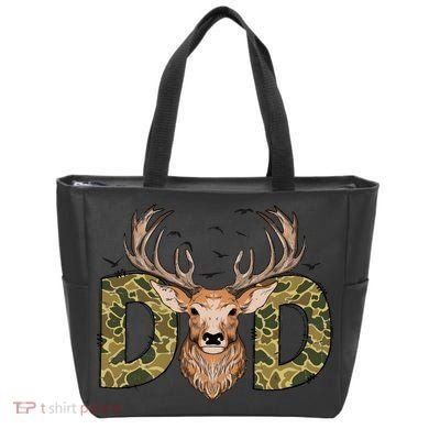 Retro Hunter Dad Deer Hunting Tote Bag