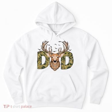 Retro Hunter Dad Deer Hunting Hoodie