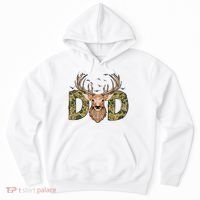 Retro Hunter Dad Deer Hunting Hoodie thumb 0