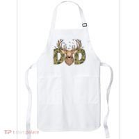 Retro Hunter Dad Deer Hunting Apron thumb 0