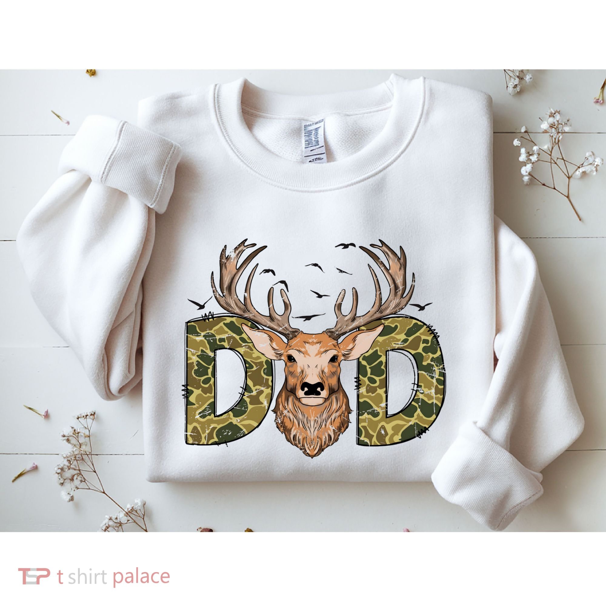 Retro Hunter Dad Deer Hunting Sweatshirt