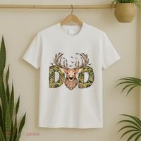 Retro Hunter Dad Deer Hunting T-Shirt thumb 2