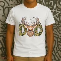 Retro Hunter Dad Deer Hunting T-Shirt thumb 3