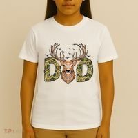 Retro Hunter Dad Deer Hunting T-Shirt thumb 4