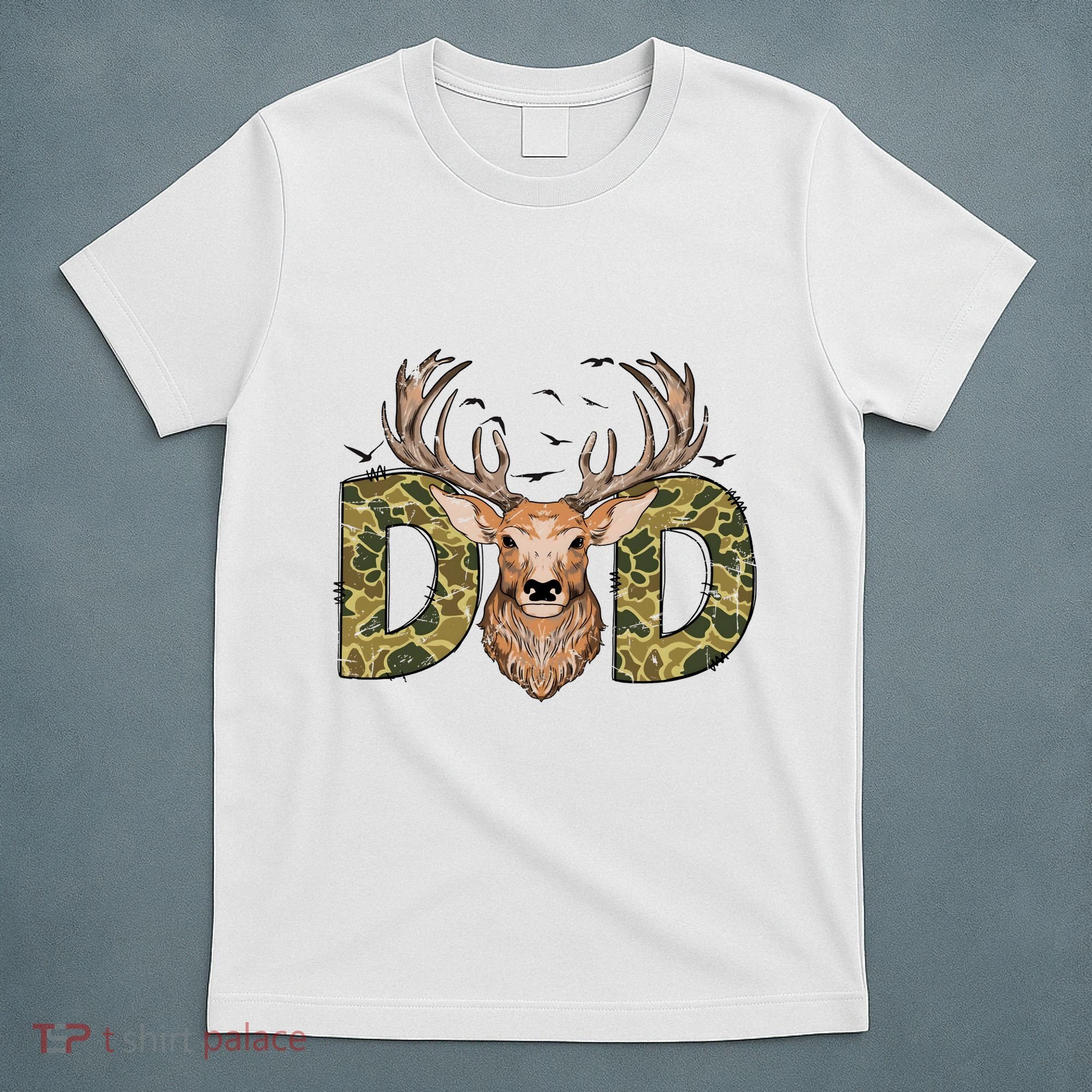 Retro Hunter Dad Deer Hunting T-Shirt