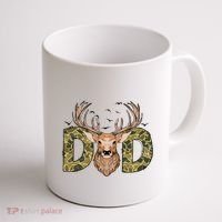 Retro Hunter Dad Deer Hunting Coffee Mug thumb 1