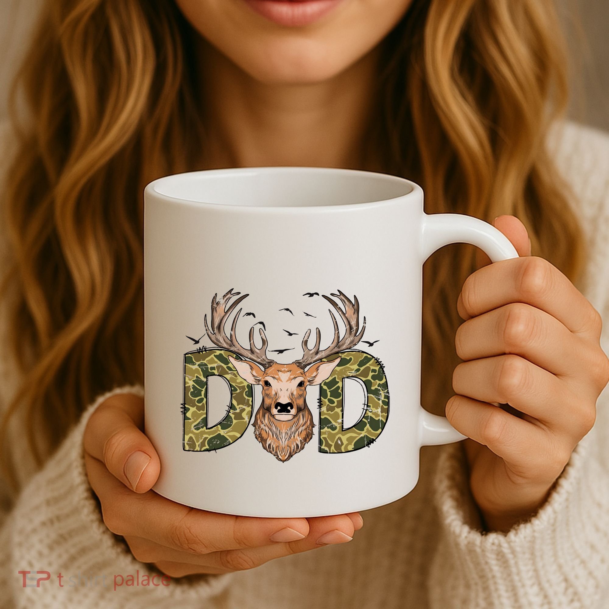 Retro Hunter Dad Deer Hunting Coffee Mug