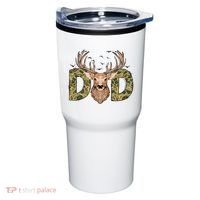 Retro Hunter Dad Deer Hunting Tumbler thumb 0