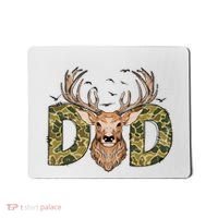 Retro Hunter Dad Deer Hunting Mousepad thumb 0