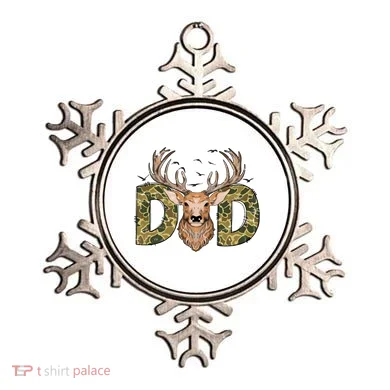 Retro Hunter Dad Deer Hunting Ornament