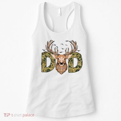 Retro Hunter Dad Deer Hunting Women's Tank Top