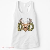 Retro Hunter Dad Deer Hunting Women's Tank Top thumb 0