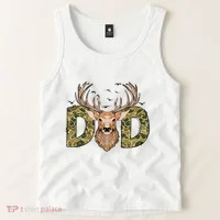 Retro Hunter Dad Deer Hunting Tank Top thumb 2