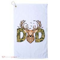 Retro Hunter Dad Deer Hunting Golf Towel thumb 0