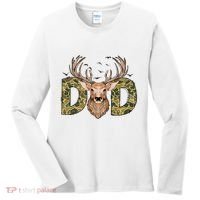Retro Hunter Dad Deer Hunting Women's Long Sleeve Shirt thumb 0