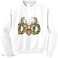Retro Hunter Dad Deer Hunting Kids Sweatshirt thumb 0