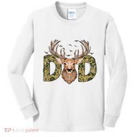 Retro Hunter Dad Deer Hunting Kids Long Sleeve Shirt thumb 0