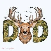 Retro Hunter Dad Deer Hunting Kids Long Sleeve Shirt thumb 2