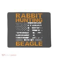 Rabbit Hunting Dog Beagle Hunter Hunting Dog Beagles Mousepad thumb 0