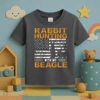 Rabbit Hunting Dog Beagle Hunter Hunting Dog Beagles Toddler T-Shirt thumb 3