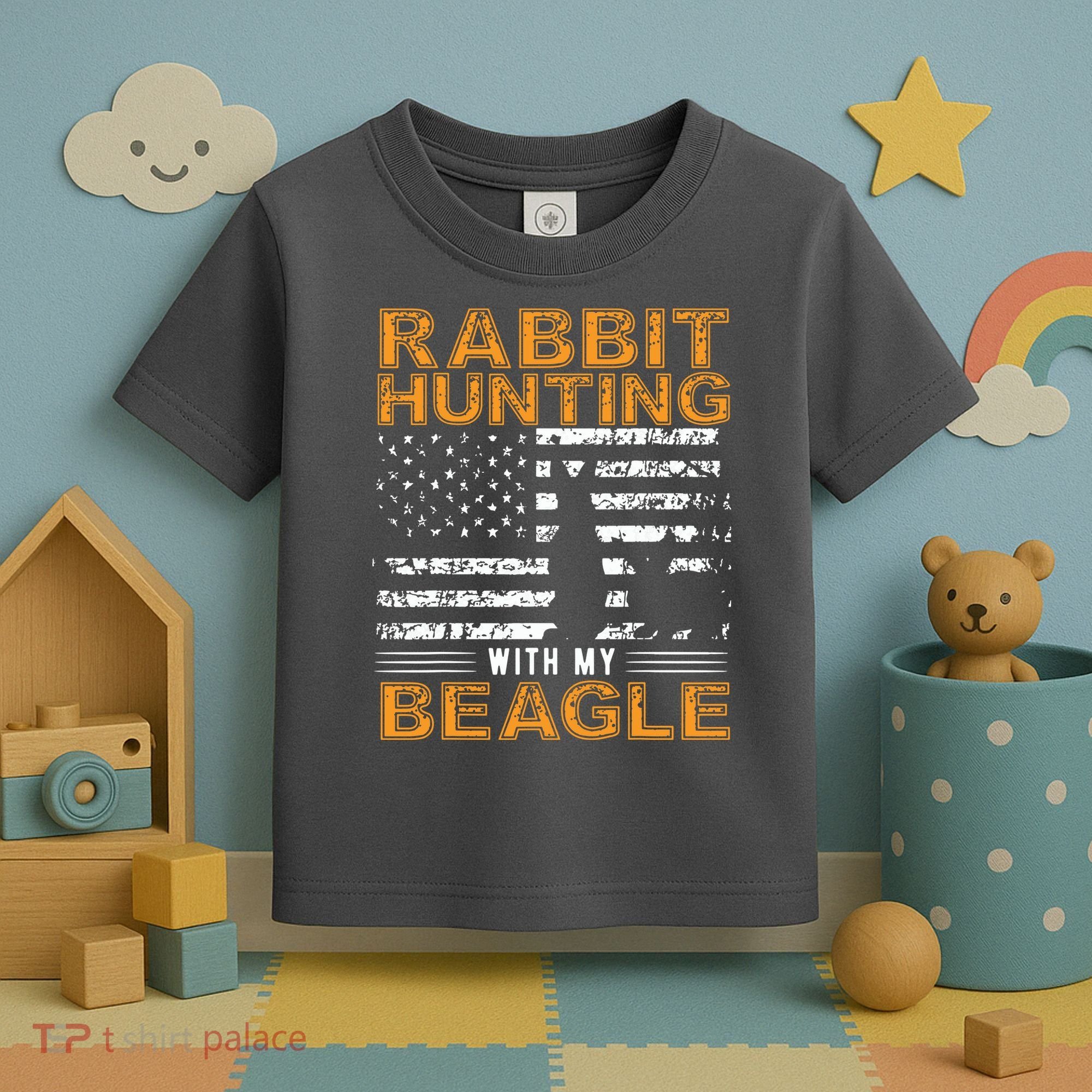 Rabbit Hunting Dog Beagle Hunter Hunting Dog Beagles Toddler T-Shirt