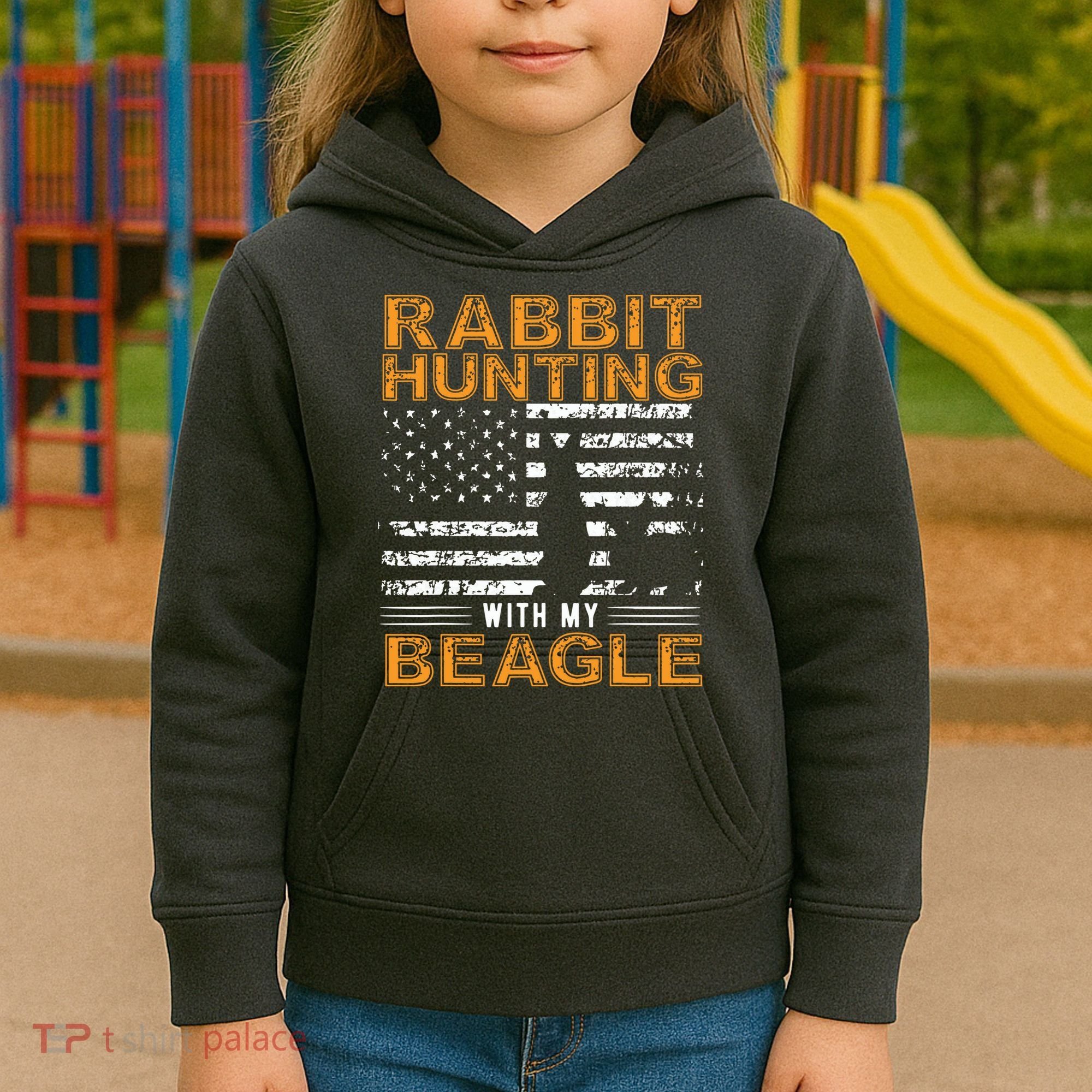 Rabbit Hunting Dog Beagle Hunter Hunting Dog Beagles Kids Hoodie