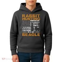 Rabbit Hunting Dog Beagle Hunter Hunting Dog Beagles Kids Hoodie thumb 4