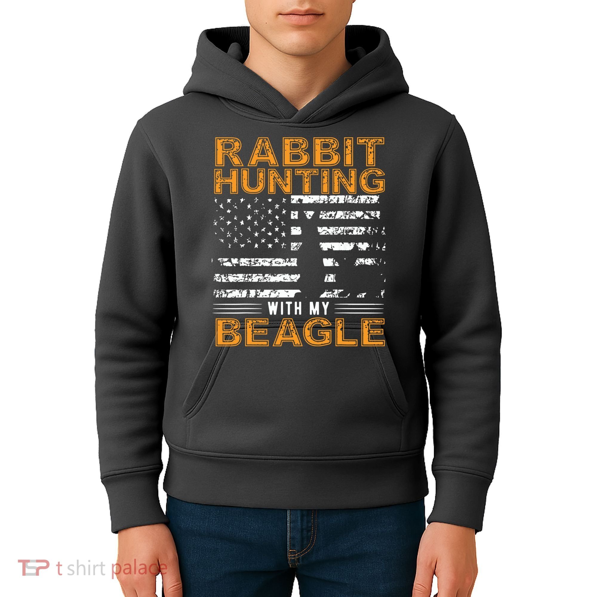 Rabbit Hunting Dog Beagle Hunter Hunting Dog Beagles Kids Hoodie