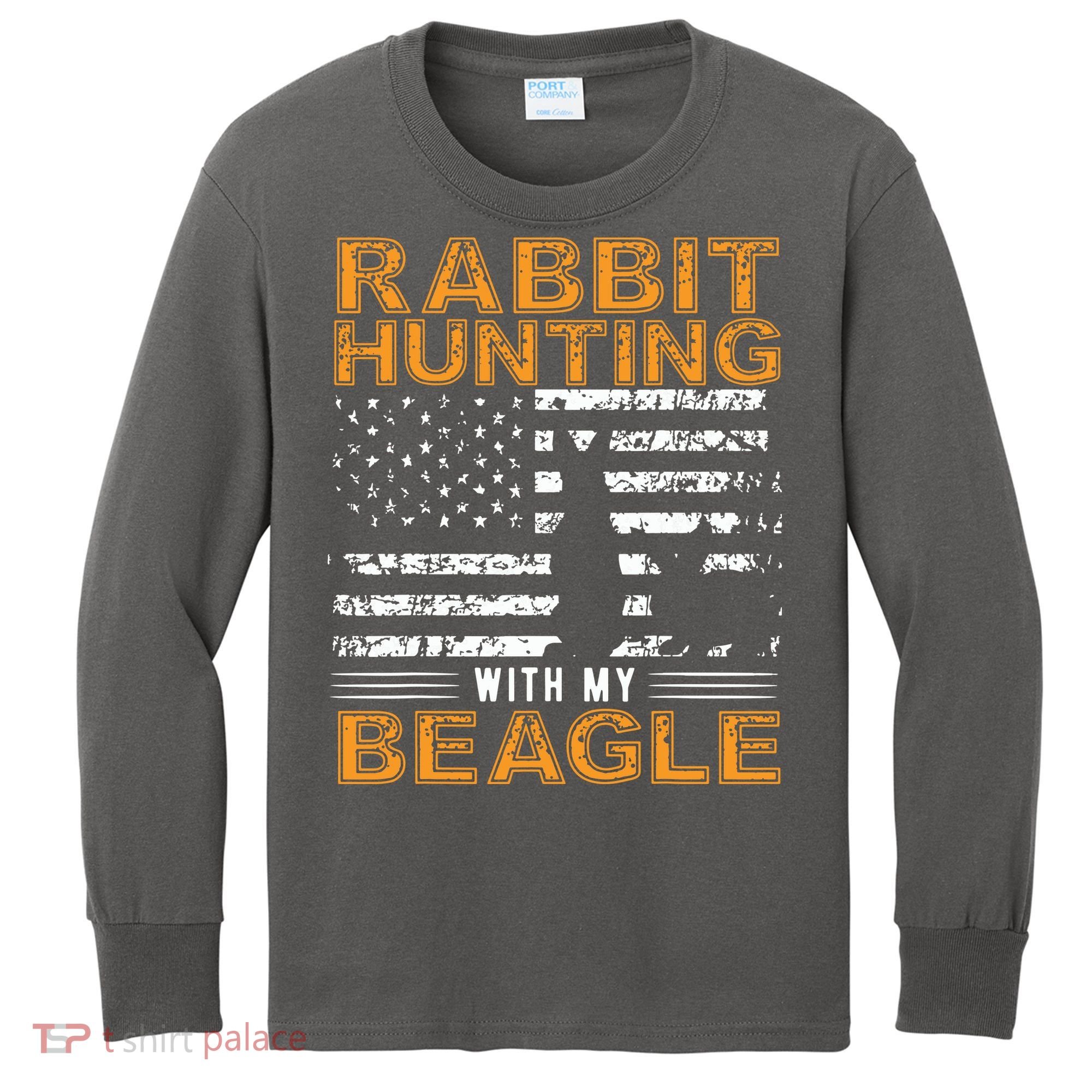 Rabbit Hunting Dog Beagle Hunter Hunting Dog Beagles Kids Long Sleeve Shirt