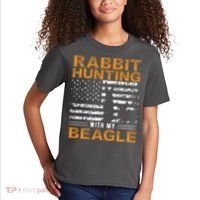 Rabbit Hunting Dog Beagle Hunter Hunting Dog Beagles Kids T-Shirt thumb 2