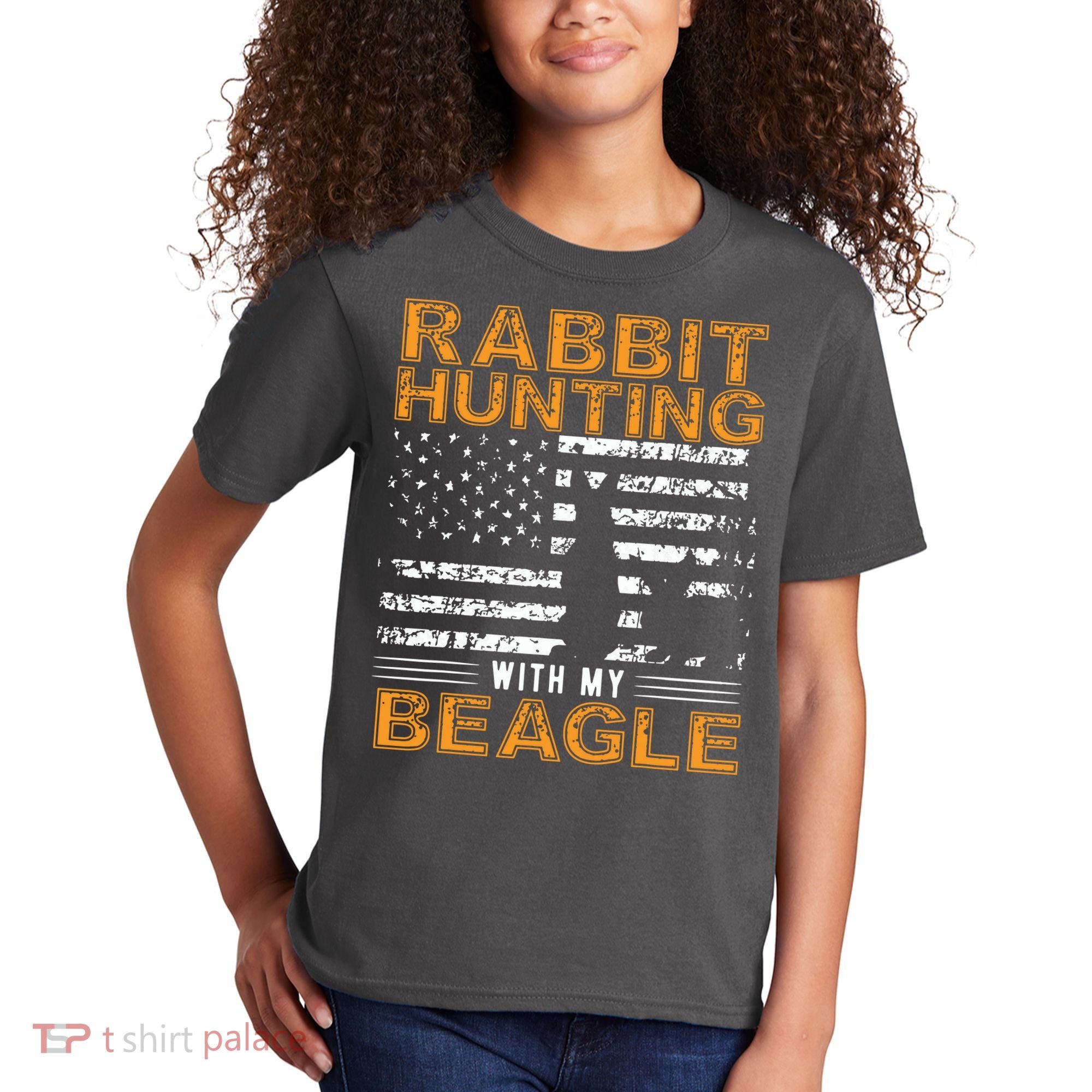 Rabbit Hunting Dog Beagle Hunter Hunting Dog Beagles Kids T-Shirt