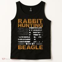 Rabbit Hunting Dog Beagle Hunter Hunting Dog Beagles Tank Top thumb 2