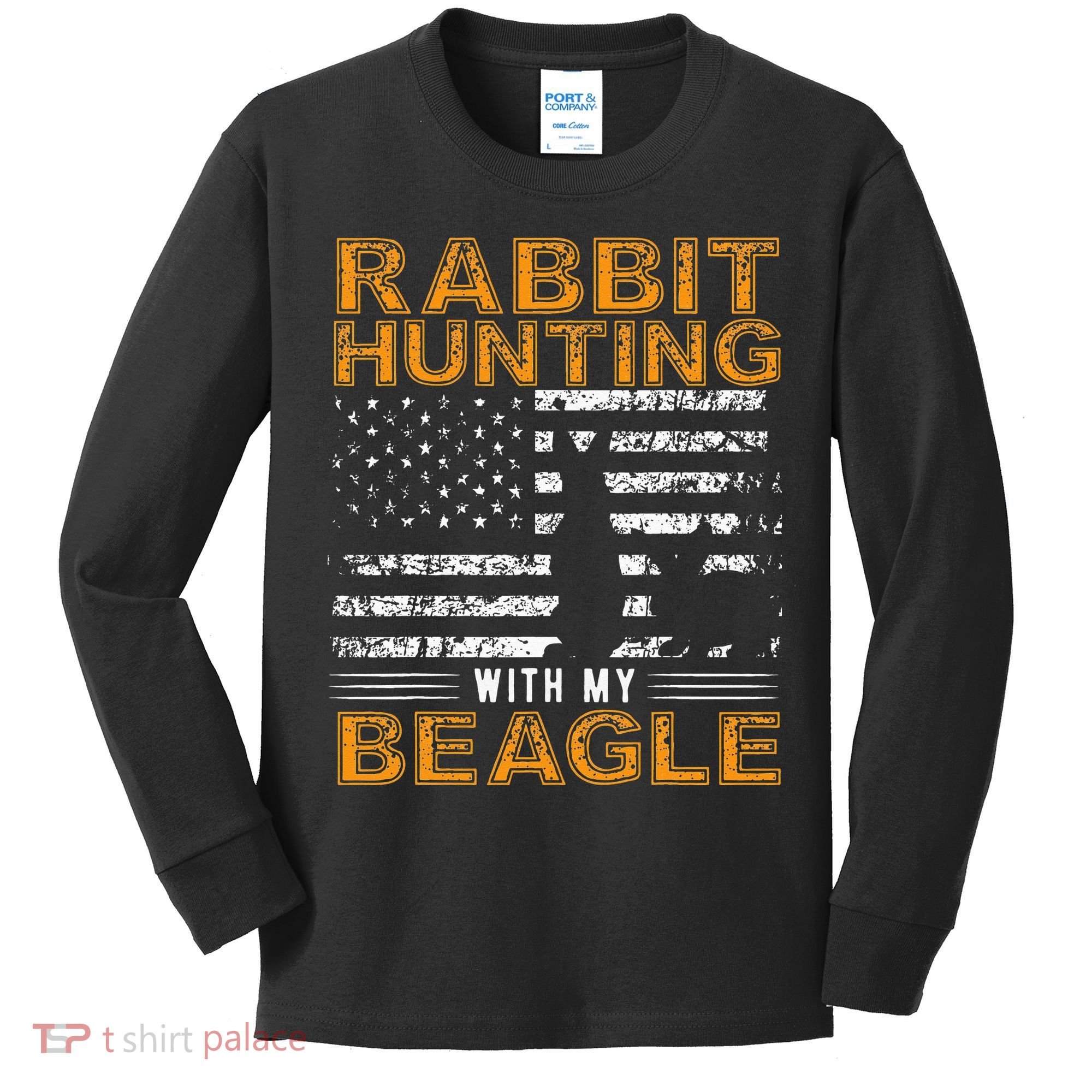 Rabbit Hunting Dog Beagle Hunter Hunting Dog Beagles Kids Long Sleeve Shirt