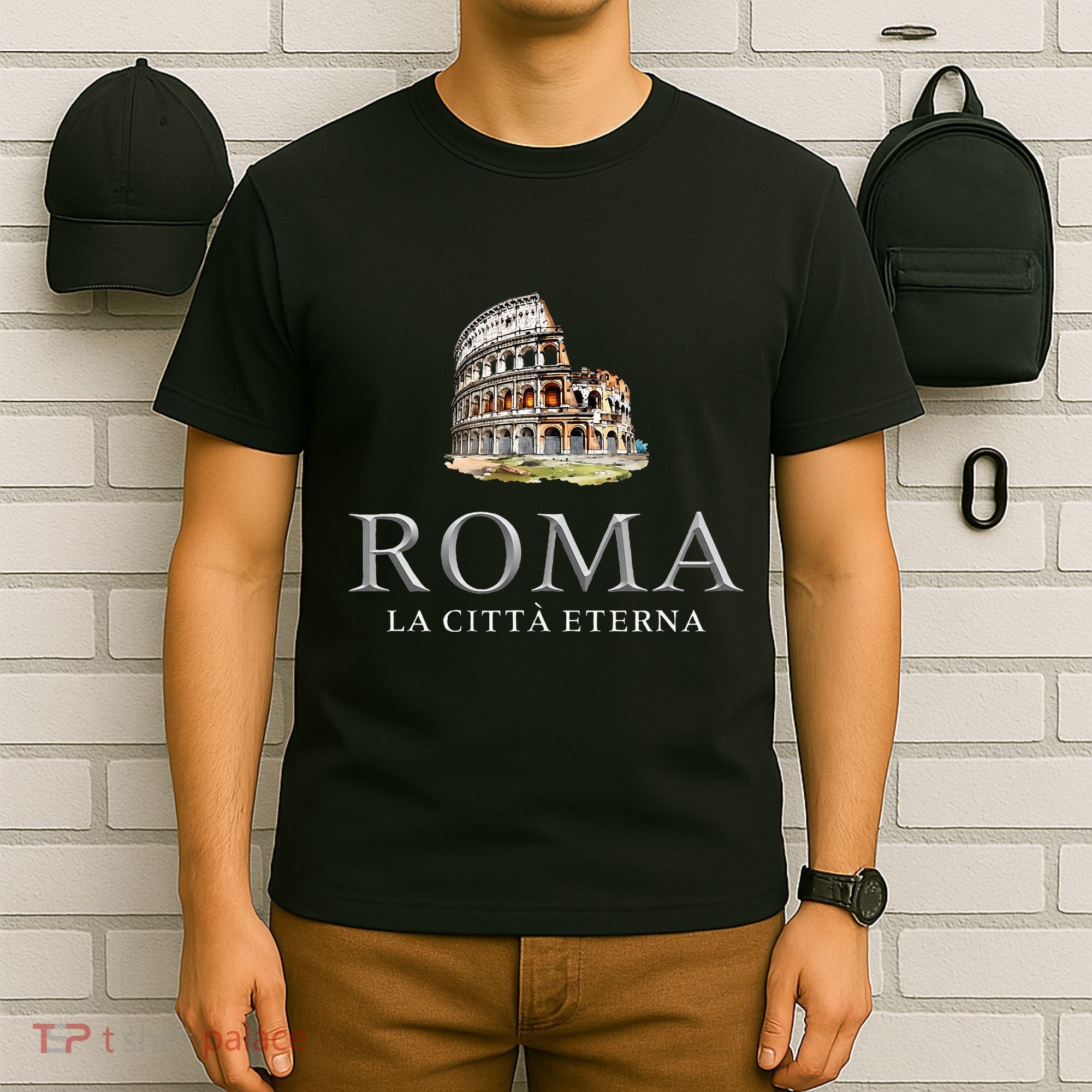 Rome He Eternal City Colosseum T-Shirt