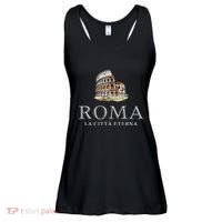 Rome He Eternal City Colosseum Ladies Essential Flowy Tank thumb 0