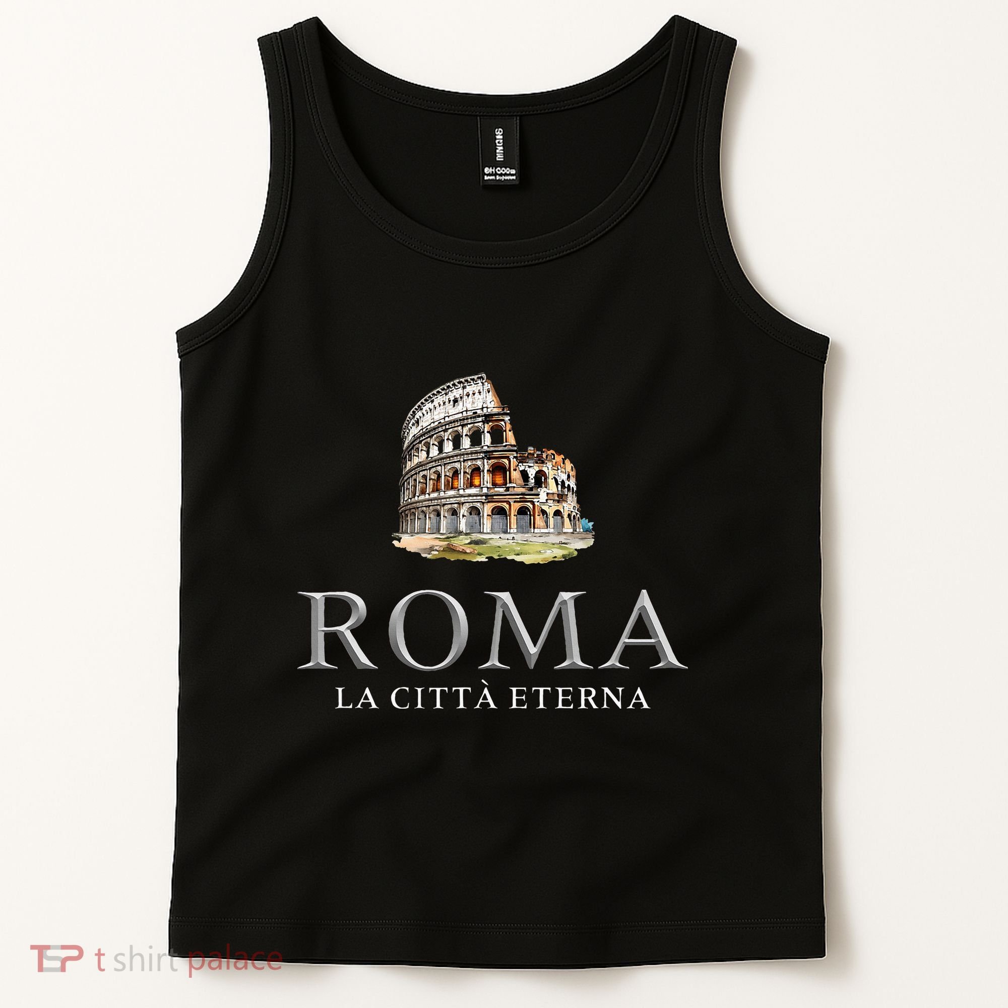Rome He Eternal City Colosseum Tank Top