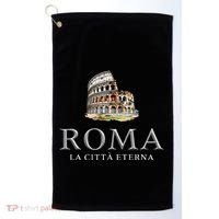 Rome He Eternal City Colosseum Golf Towel thumb 0